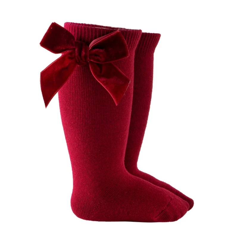 Calcetas Moño Velvet