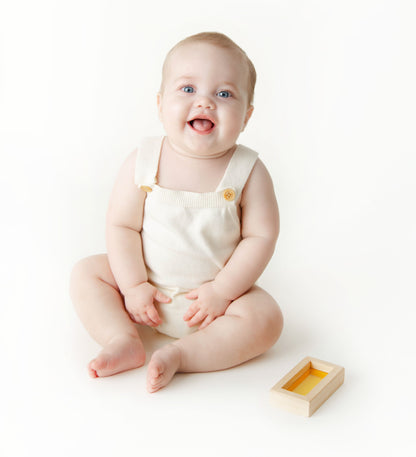 Baby Beige Romper
