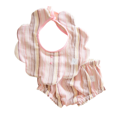 Conjunto de babero y bloomer