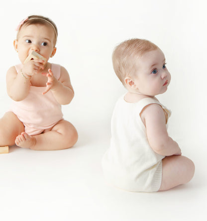 Baby Beige Romper