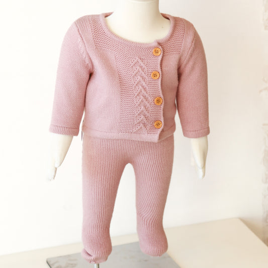 Conjunto Recién Nacido / Rosa