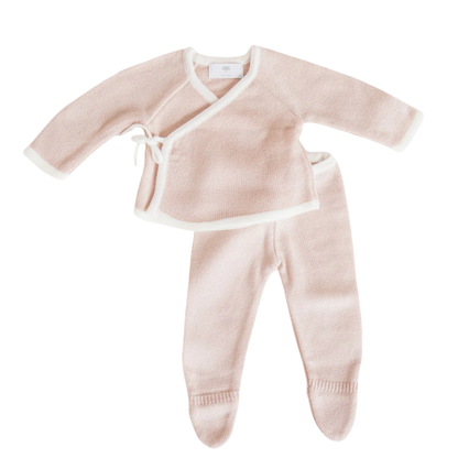 Conjunto tejido Hello World